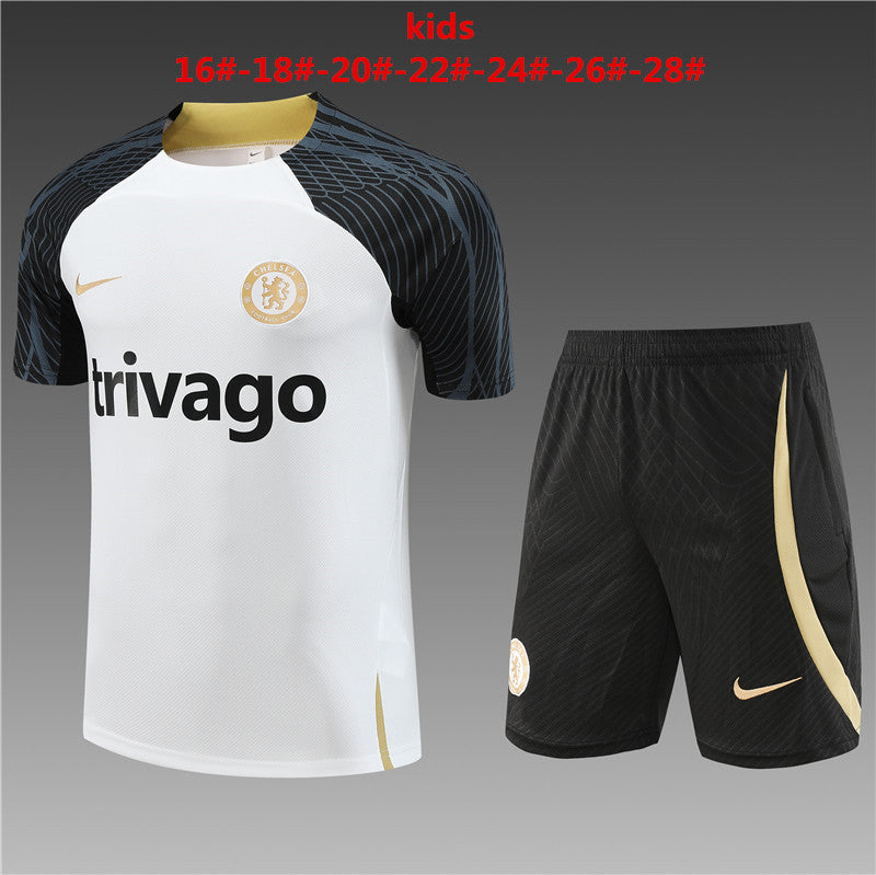 Camisa e short infantil Chelsea 2024/25 14001