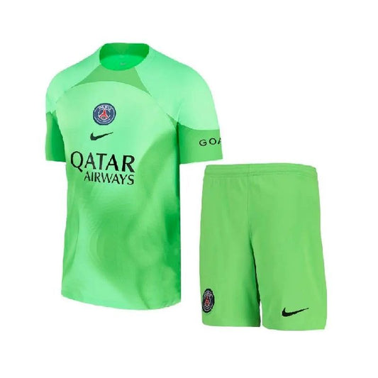 Paris Saint-Germain 2022/23 Goalkeeper Kids Kit