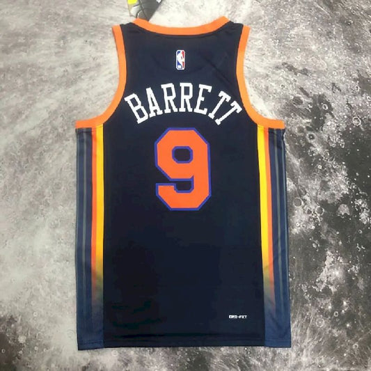 Men’s R.J.Barrett Black Team Jersey – Statement Edition