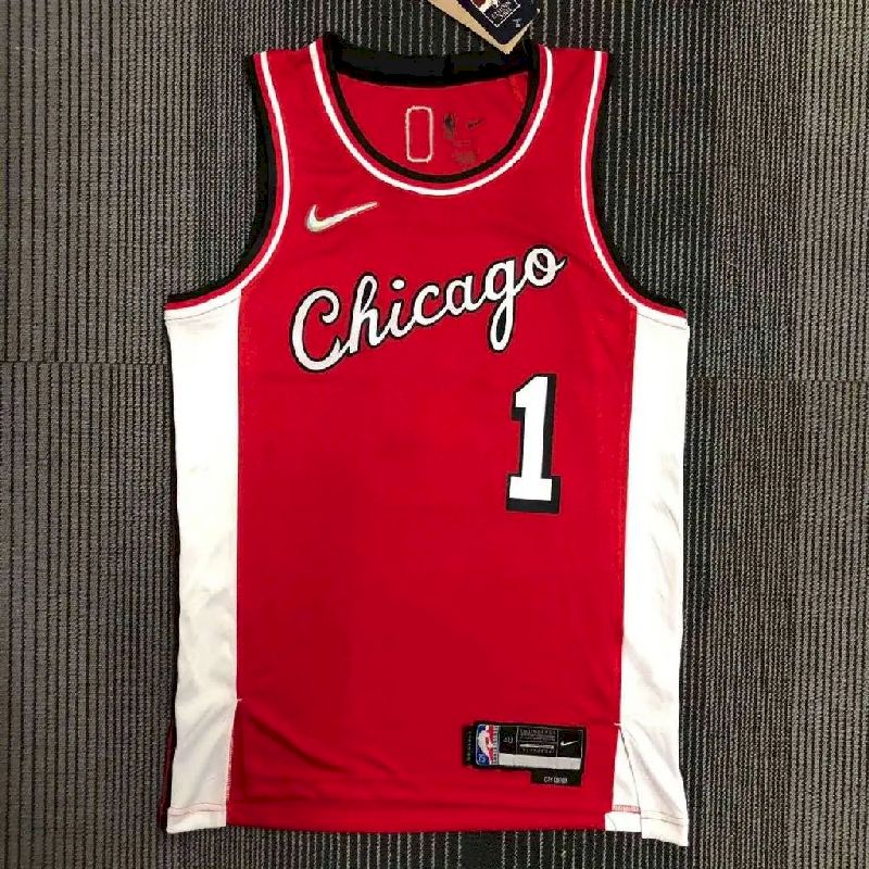 Camisa Derrick Rose Vermelha Masculina – Edição Cidade