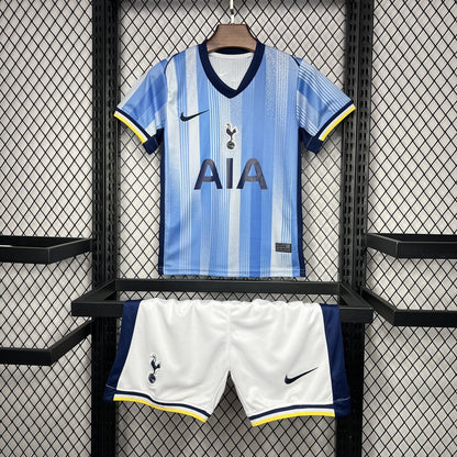 Kit reserva infantil do Tottenham Hotspur 2024/25