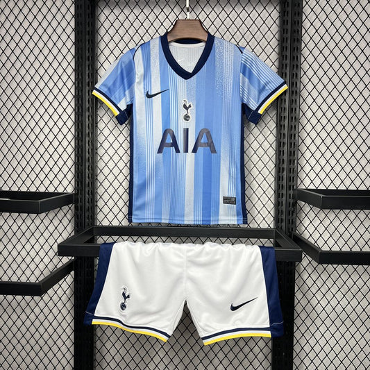 Kit reserva infantil do Tottenham Hotspur 2024/25