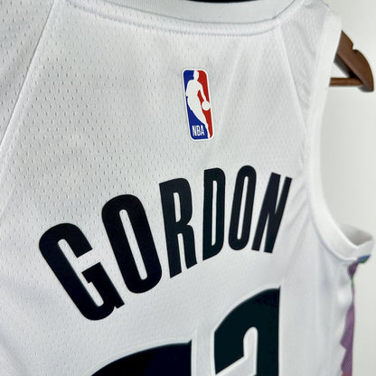 Denver Nuggets 2024/25 City Edition Cor Branca GORDON#32