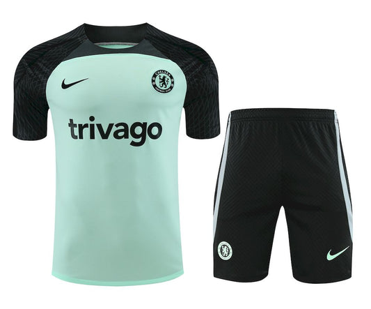 Camisa de treino adulto Chelsea 2023/24 + short 418