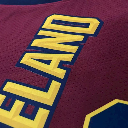 Men’s Kevin Love Maroon Swingman Player Version Jersey – Icon Edition