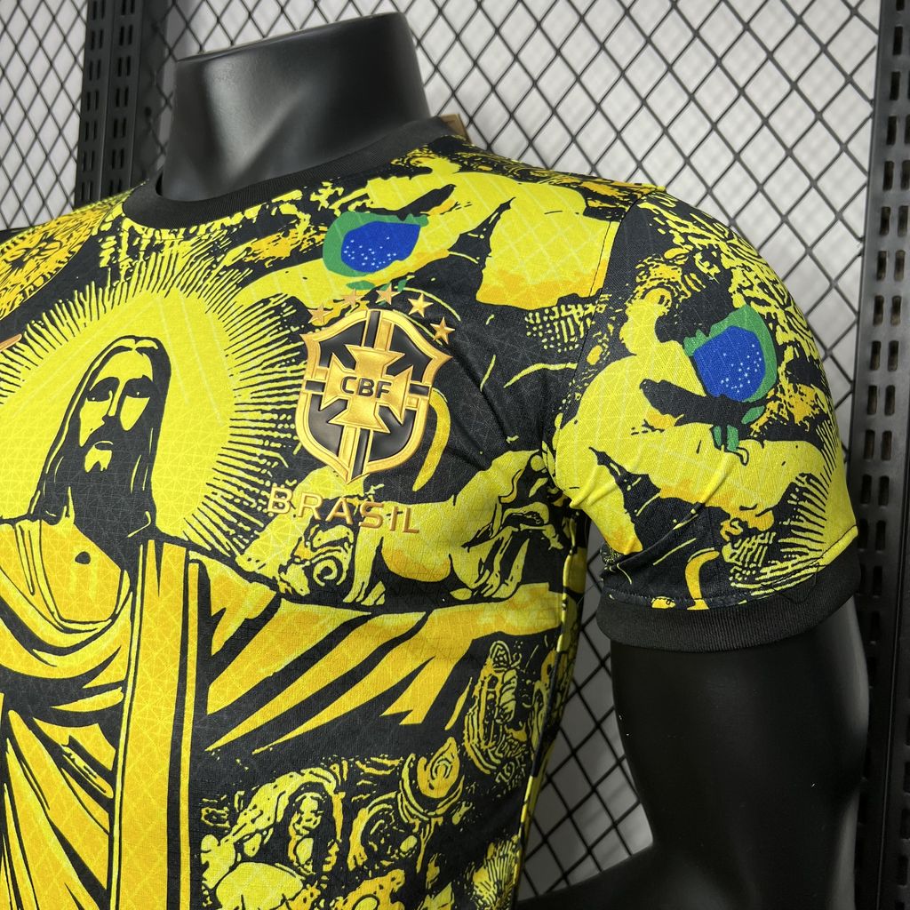 Men's Brazil 2024/25 Jersey Player Version