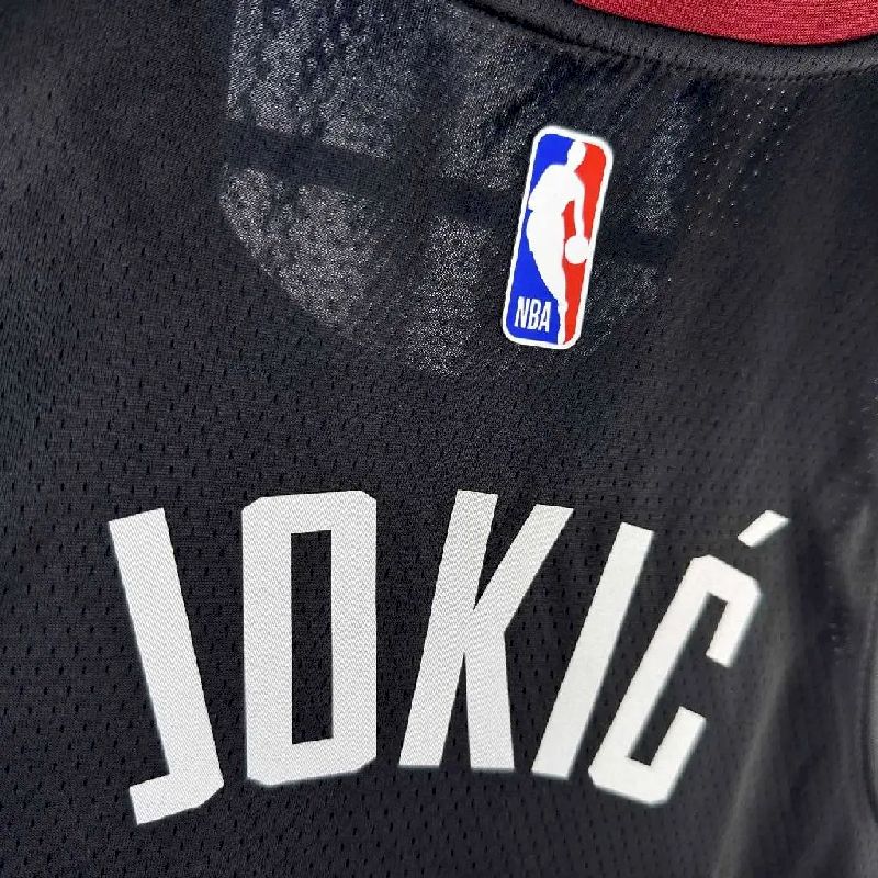 Denver Nuggets 2024/25 City Edition Cor Preta JOKIC#15
