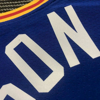Camisa azul masculina Klay Thompson Team – Edição Clássica do 75º aniversário