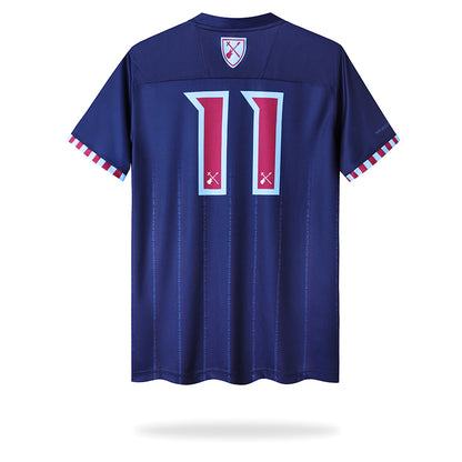 Camisa alternativa do West Ham Iron Maiden # 11 Retro Jersey