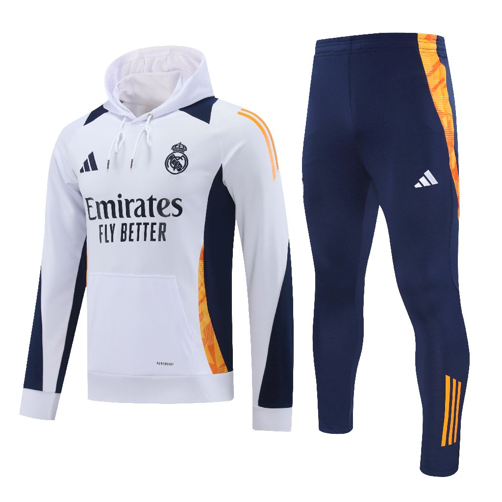 Moletom com capuz e calça Real Madrid 2024/25 418