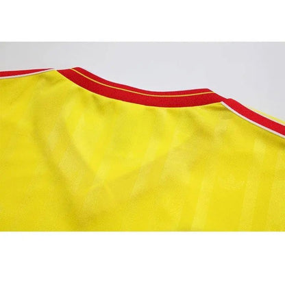 Camisa retrô mangas compridas Liverpool 1985/86 Terceira Copa da Inglaterra