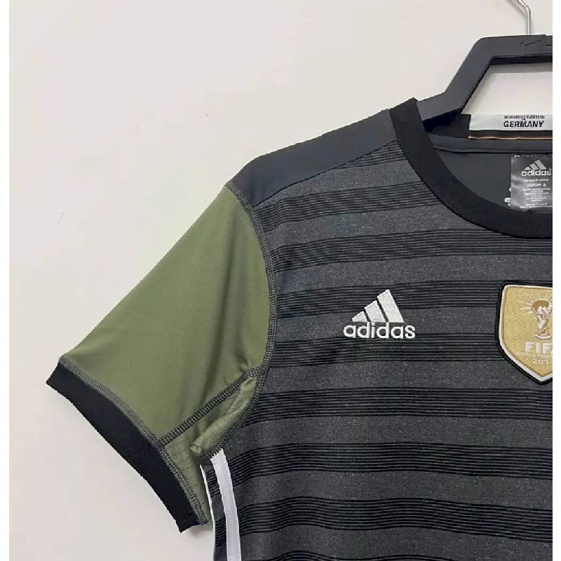 Camisa retrô reserva da Alemanha para a Eurocopa 2016