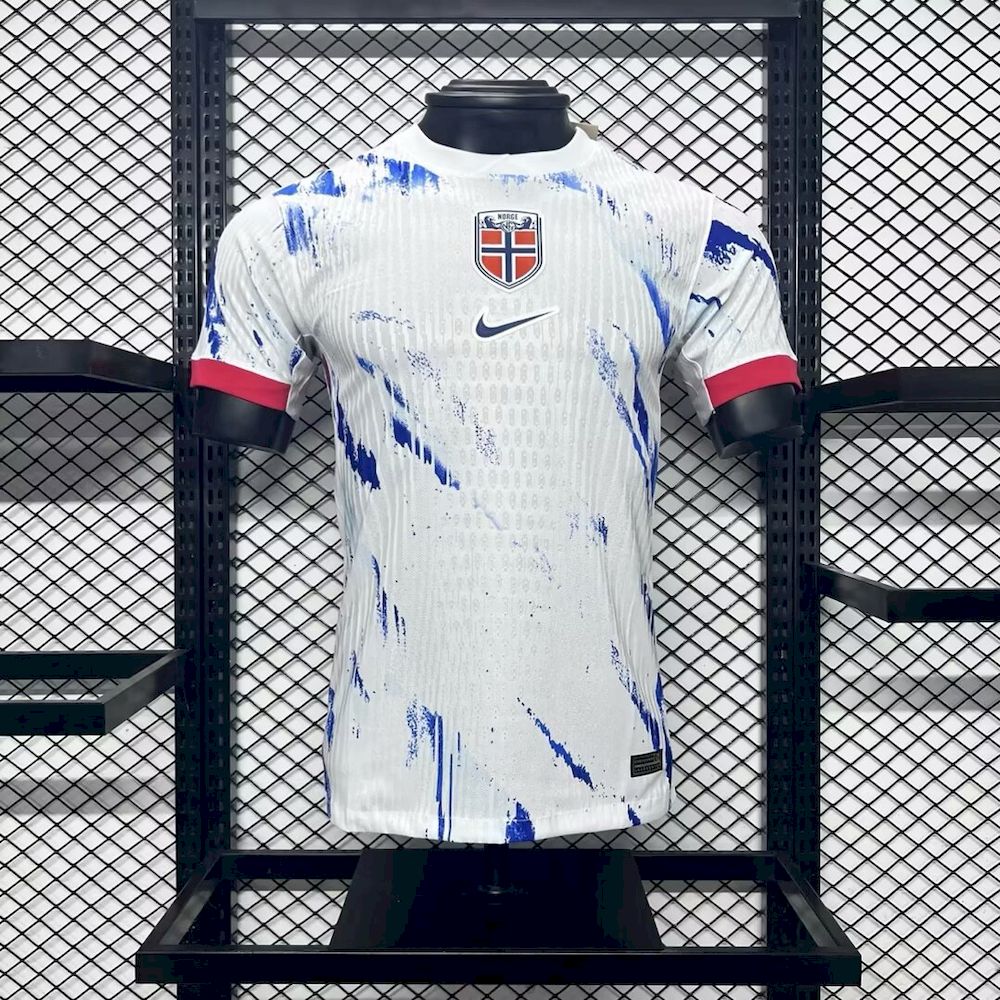 Men's Norway 2024/25 Away Jersey Player Version