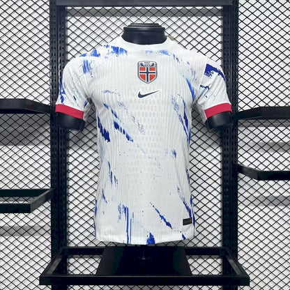 Men's Norway 2024/25 Away Jersey Player Version