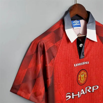 Camisa retrô do Manchester United de 1996