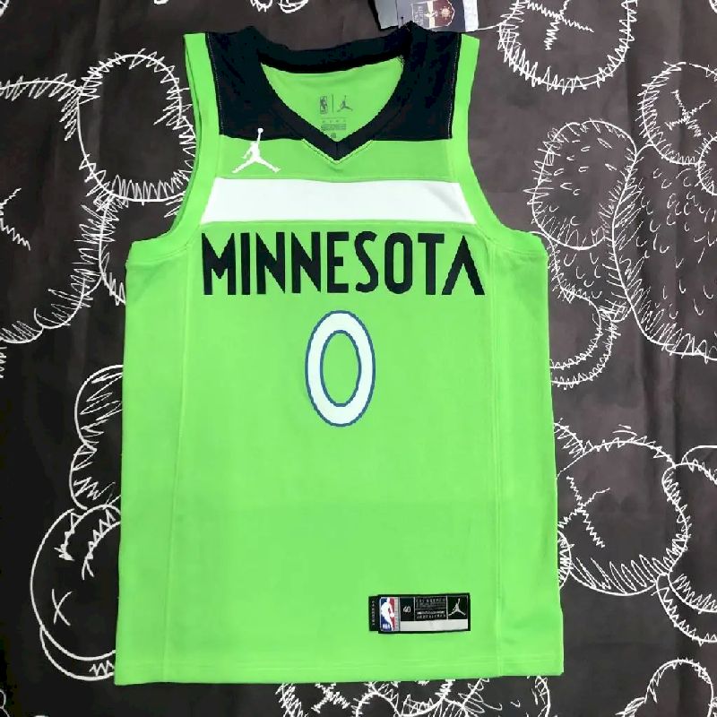 Camisa masculina D'Angelo Russell Green Team – Edição Statement