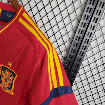 Camisa retrô da Espanha 2012