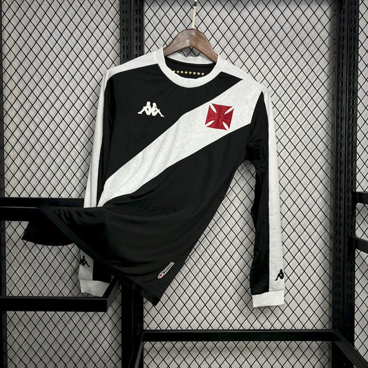 Camisa Vasco da Gama Home 2024/25 Manga Longa