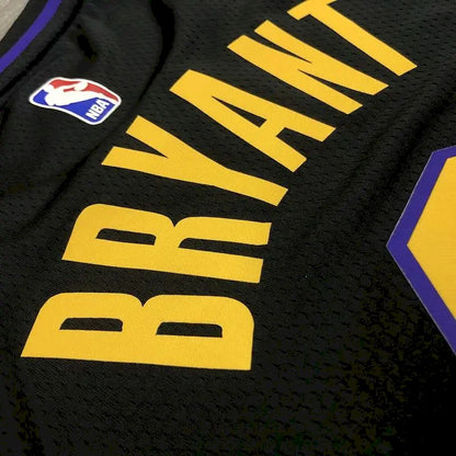 Camisa masculina Kobe Bryant 2020-21 preta versão Swingman – Noche Latina