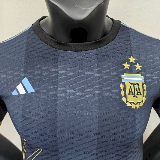 Argentina 2023/24 Special Edition Jersey Player Version Black