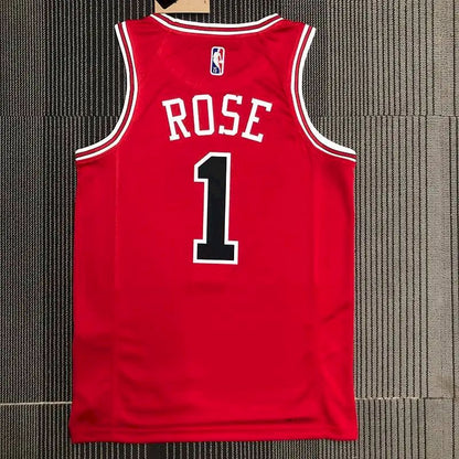 Camisa Derrick Rose Vermelha Masculina – Edição de 75º Aniversário