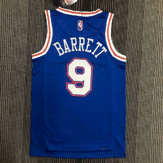 Men’s R.J.Barrett Blue Team Jersey – Statement Edition