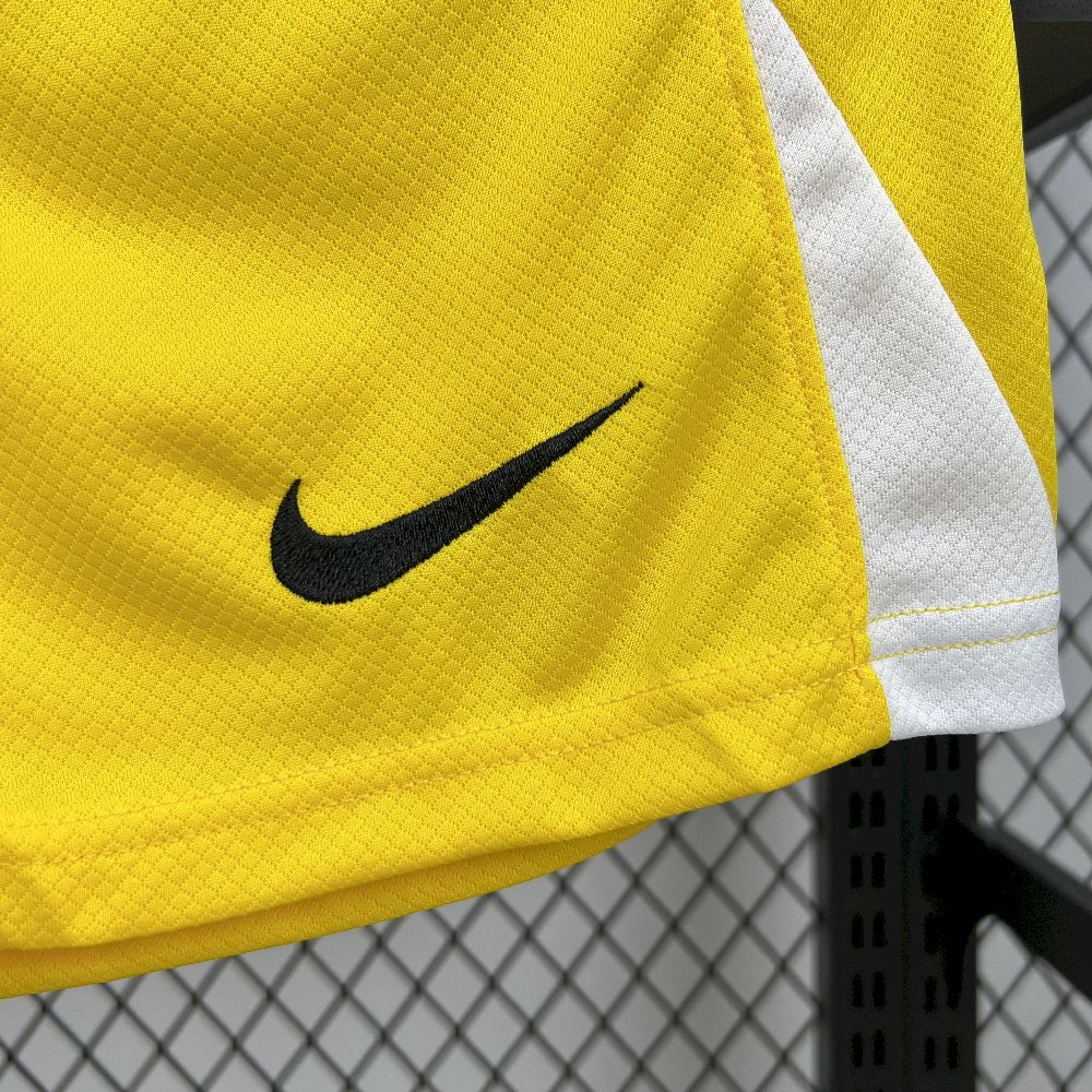 Atlético Madrid 2025/26 Yellow Goalkeeper Kids Kit