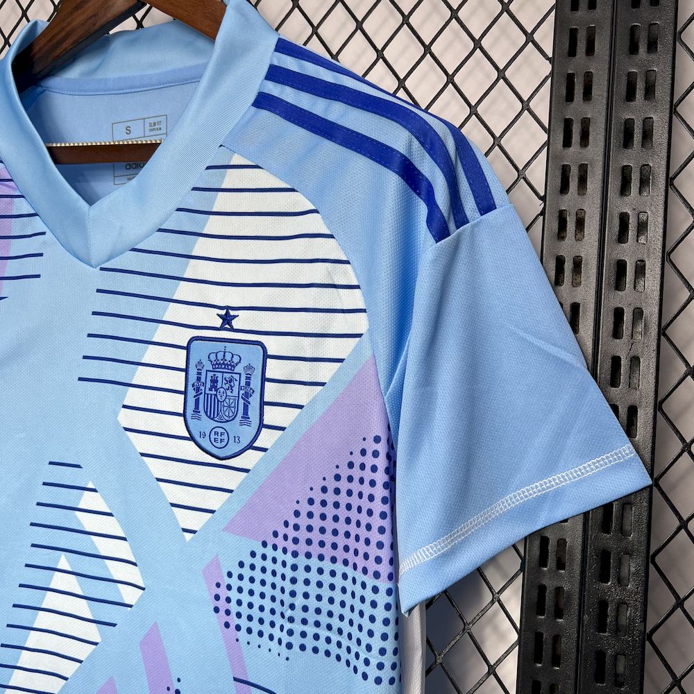 Camisa de goleiro da Espanha para a Eurocopa 2024/25