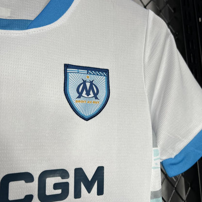 Olympique de Marseille 2024/25 Home Kids Kit