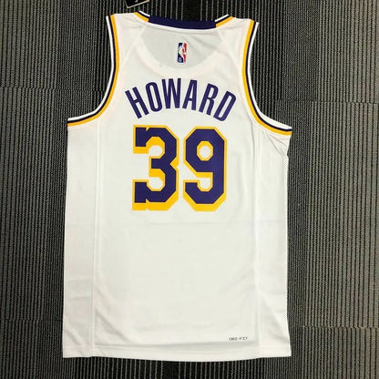 Camisa masculina Dwight Howard White Team – Edição de 75º aniversário