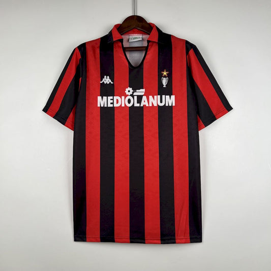 AC Milan 1988/89 Home Champion Retro Jersey