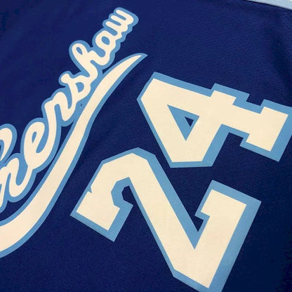 Camisa masculina Kobe Bryant azul versão jogador – Retro Classic Joint Edition