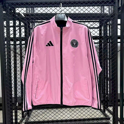 Corta-vento Inter Miami 2025/26 Preto Rosa (dupla face)
