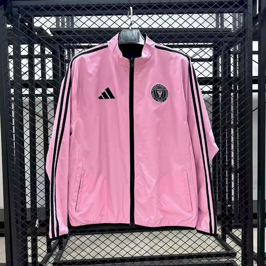 Corta-vento Inter Miami 2025/26 Preto Rosa (dupla face)