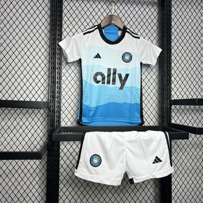 Charlotte FC 2024/25 Home Kids Kit