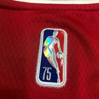 Camisa vermelha masculina Zach LaVine Team – Edição de 75º aniversário