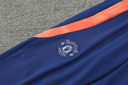 Suéter e calça adulto Manchester United 2024/25 com zíper 14001