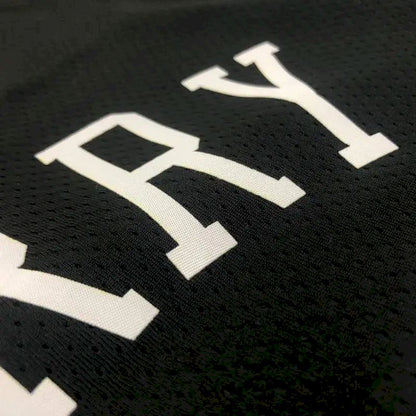 Camisa masculina Stephen Curry com decote em V preta versão jogador – Edição Statement