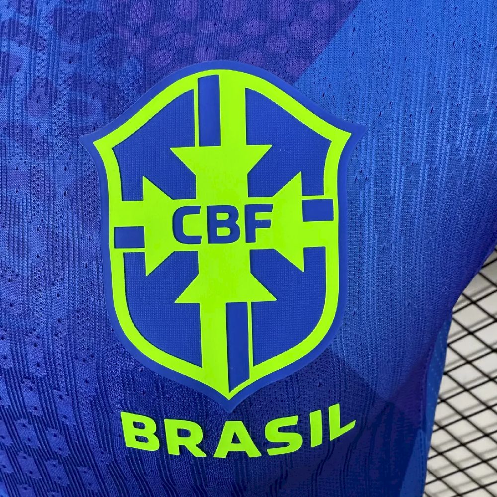 Men's Brazil 2025/26 Away Jersey Player Version