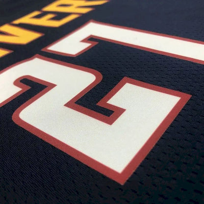 Camisa Jamal Murray preta Swingman masculina versão jogador – Edição Ícone