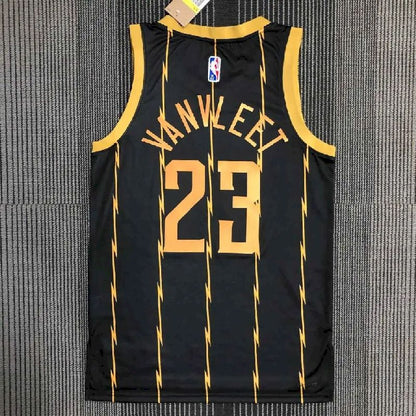 Men’s Fred VanVleet Black Team Jersey – City Edition