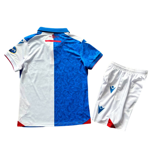 Blackburn Rovers F.C. 2024/25 Home Kids Kit