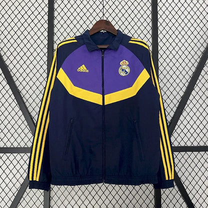 Corta-vento dupla face Real Madrid 2023-24