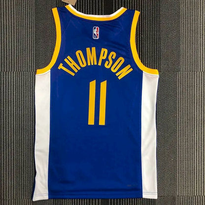 Camisa azul masculina do time Klay Thompson – Edição de 75º aniversário