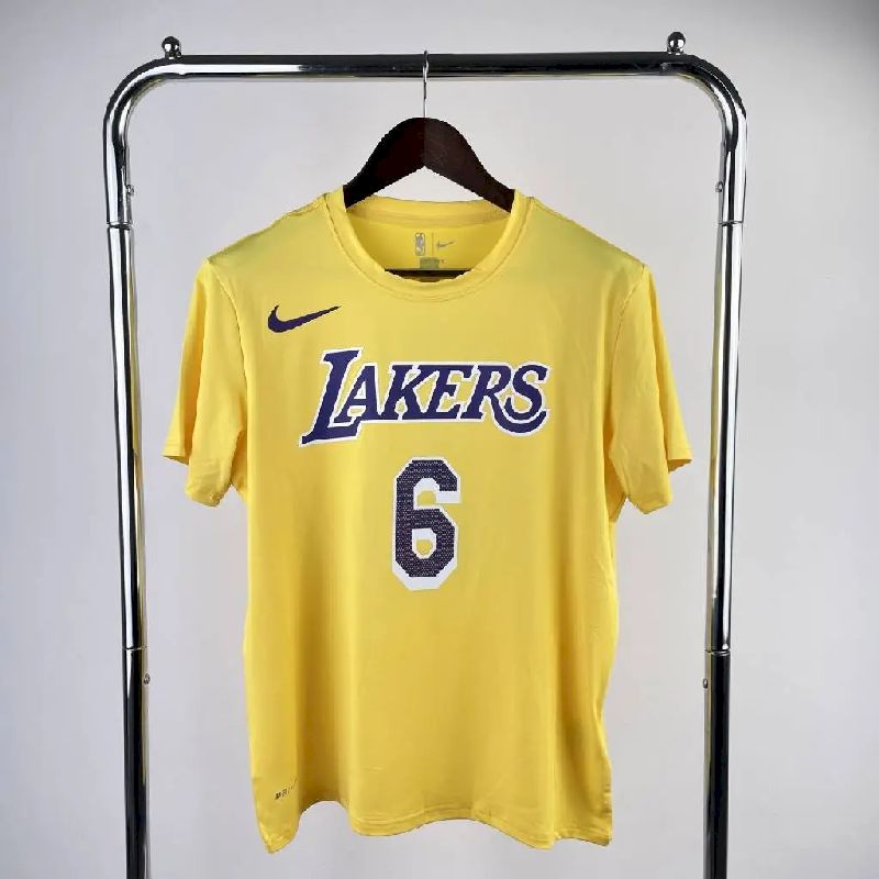 Men’s LeBron James Yellow Team T-shirt