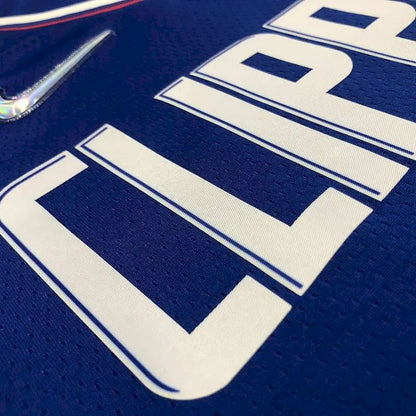Camisa azul masculina do time Kawhi Leonard – Edição de 75º aniversário