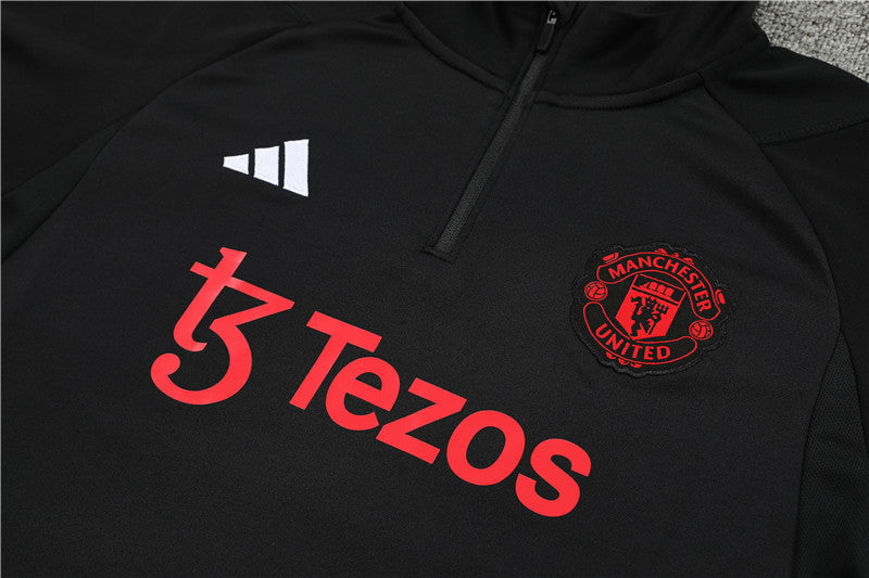 Manchester United 2023/24 Half-Zip Adult Sweater+Pant 14001