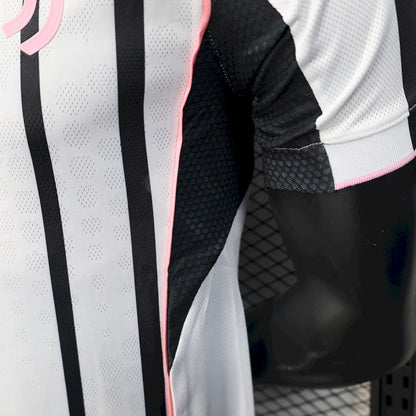 Juventus 2025/26 Home Leaked version Jersey Player Version