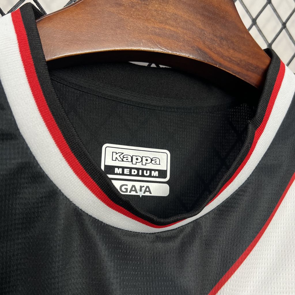 Vasco da Gama 2000 Home Retro Preto Sem Mangas