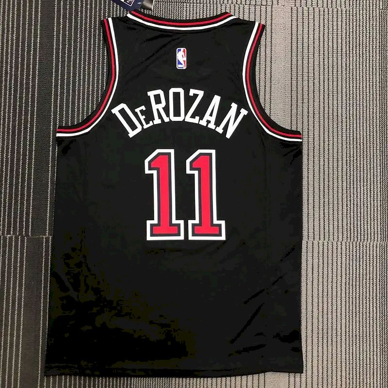 Camisa Swingman Masculina Demar DeRozan Preta – Edição Statement